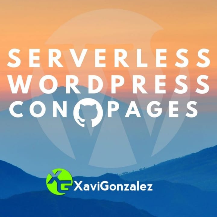 Serverless WP con GitHub Pages