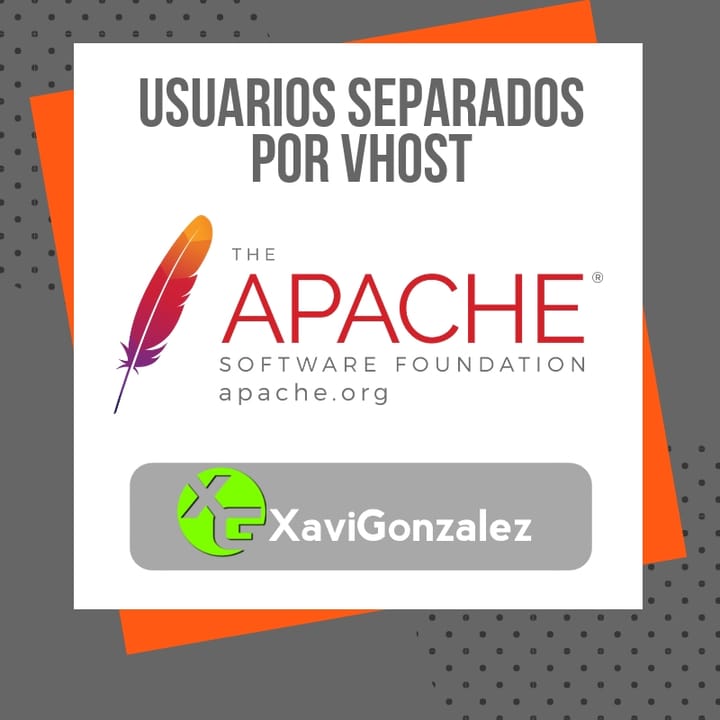 Usuarios separados por Vhost en Apache2